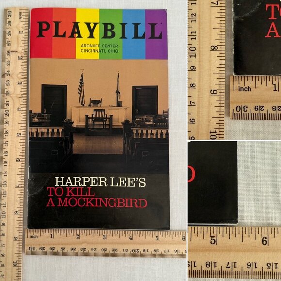 To Kill a Mockingbird Playbill Aronoff Center Cincinnati OH June 2022 Pride Mont - Picture 13 of 14